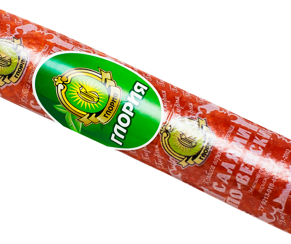 Колбаса варено-копченая Глория Салями По-венски 400г