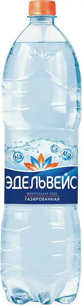Вода Эдельвейс минеральная лечебно-столовая газированная