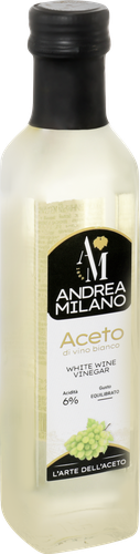 

Уксус винный Andrea Milano из белого вина, 250 мл