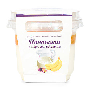 Панакота Sweet Fantasy Маракуйя-банан, 120 г