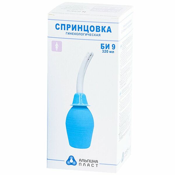 Альпина Пласт Спринцовка гинекологическая БИ 9 320 мл