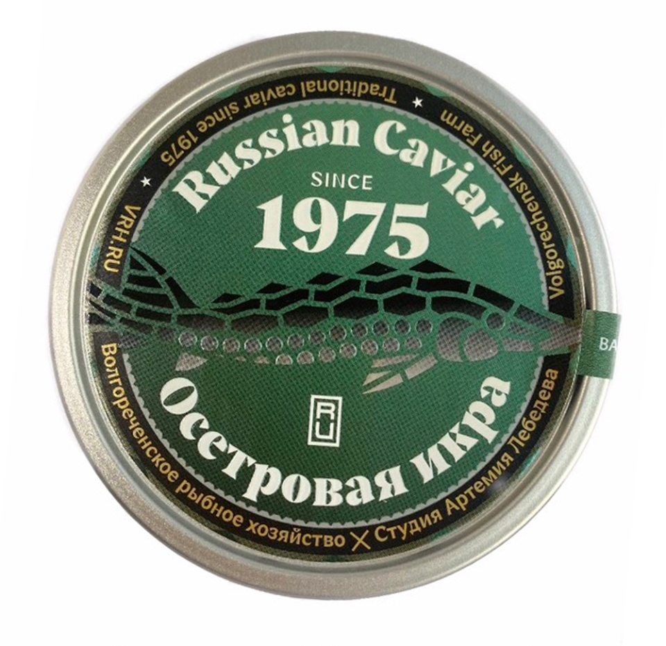 

Икра осетровая Selected дизайн Лебедев 250г, Россия