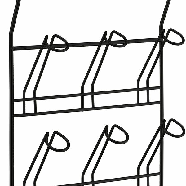 Полка для кружек LEMAX черная матовая 345х90х250 мм