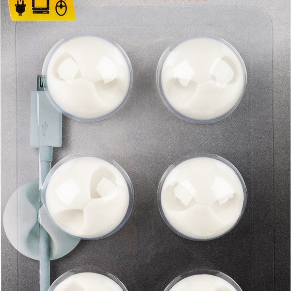 Держатели для провода PARK на клейкой основе, Арт. 103393/103760, 6шт