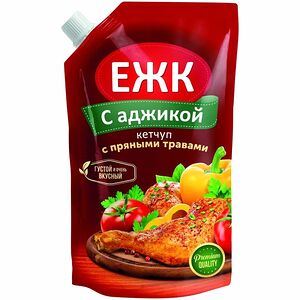 Кетчуп ЕЖК с аджикой