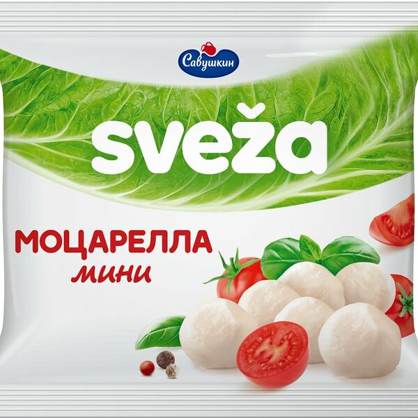 Сыр Sveza Моцарелла мини 45%