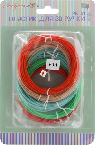 

Пластик для 3D ручки Little friends PNF-01, в ассортименте