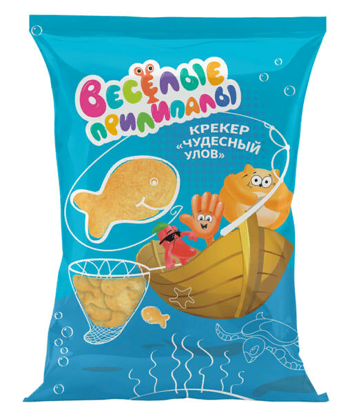 Крекер Первым делом Чудесный улов, 250г
