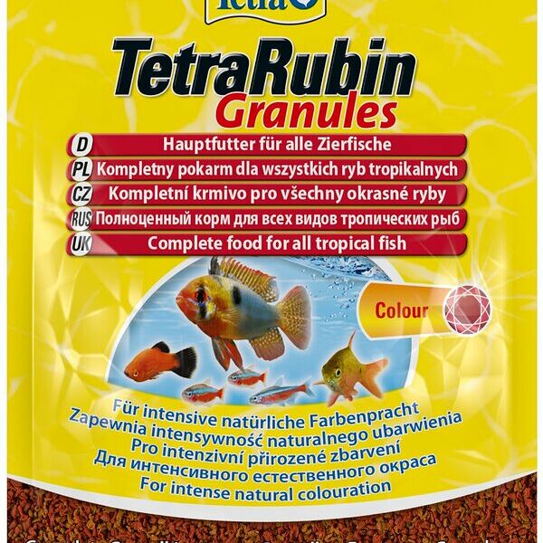 Tetra Rubin гранулы для окраса д/рыб 15 г