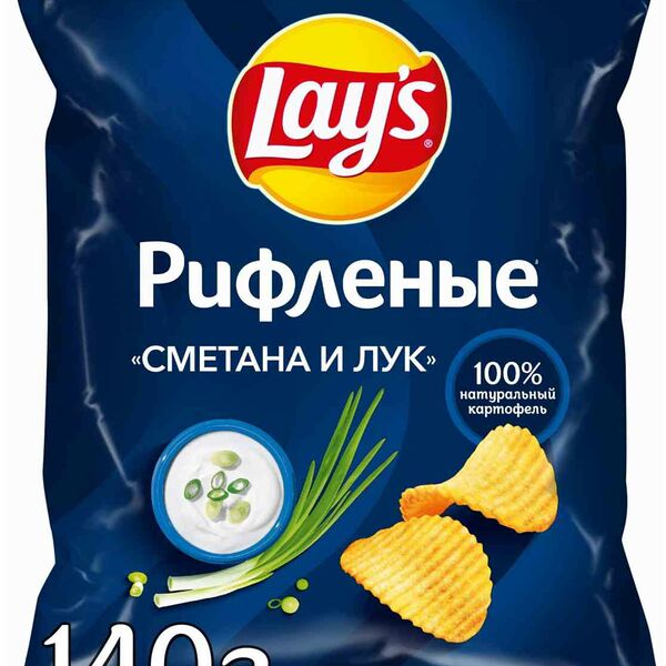Чипсы картофельные Lay`s Сметана и лук