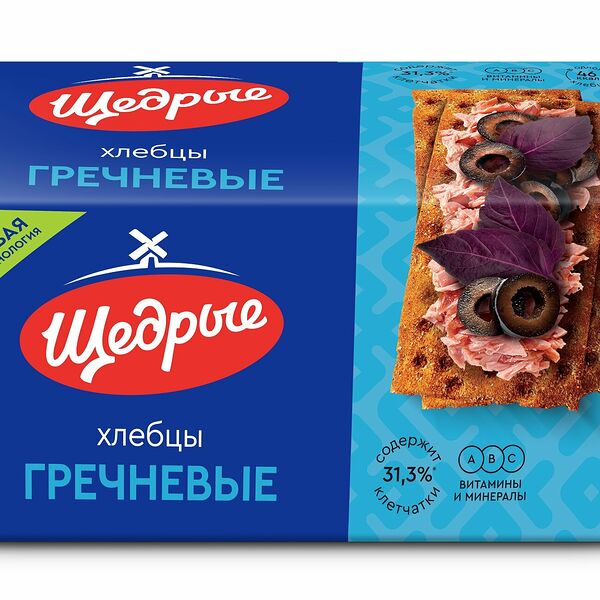 Хлебцы Гречневые Щедрые