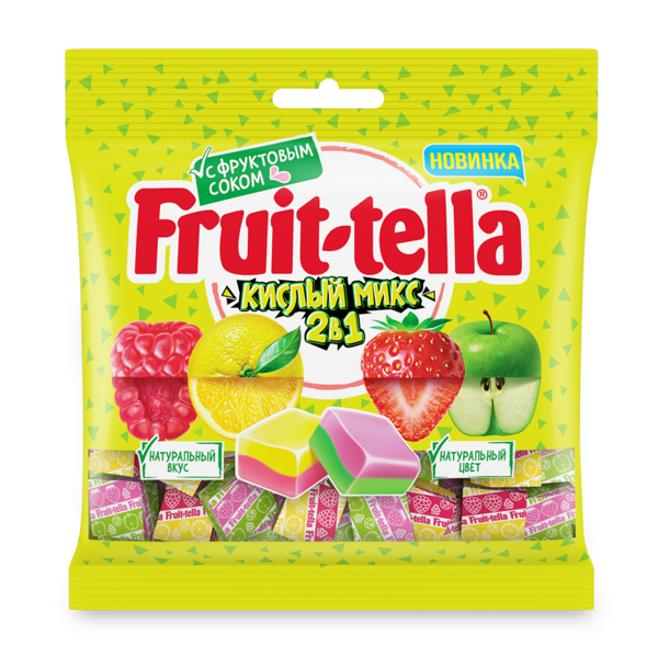 Конфеты жевательные Fruittella Кислый микс