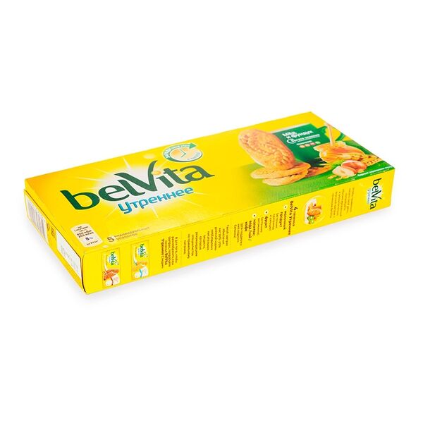 Печенье Утреннее BelVita Мёд и фундук