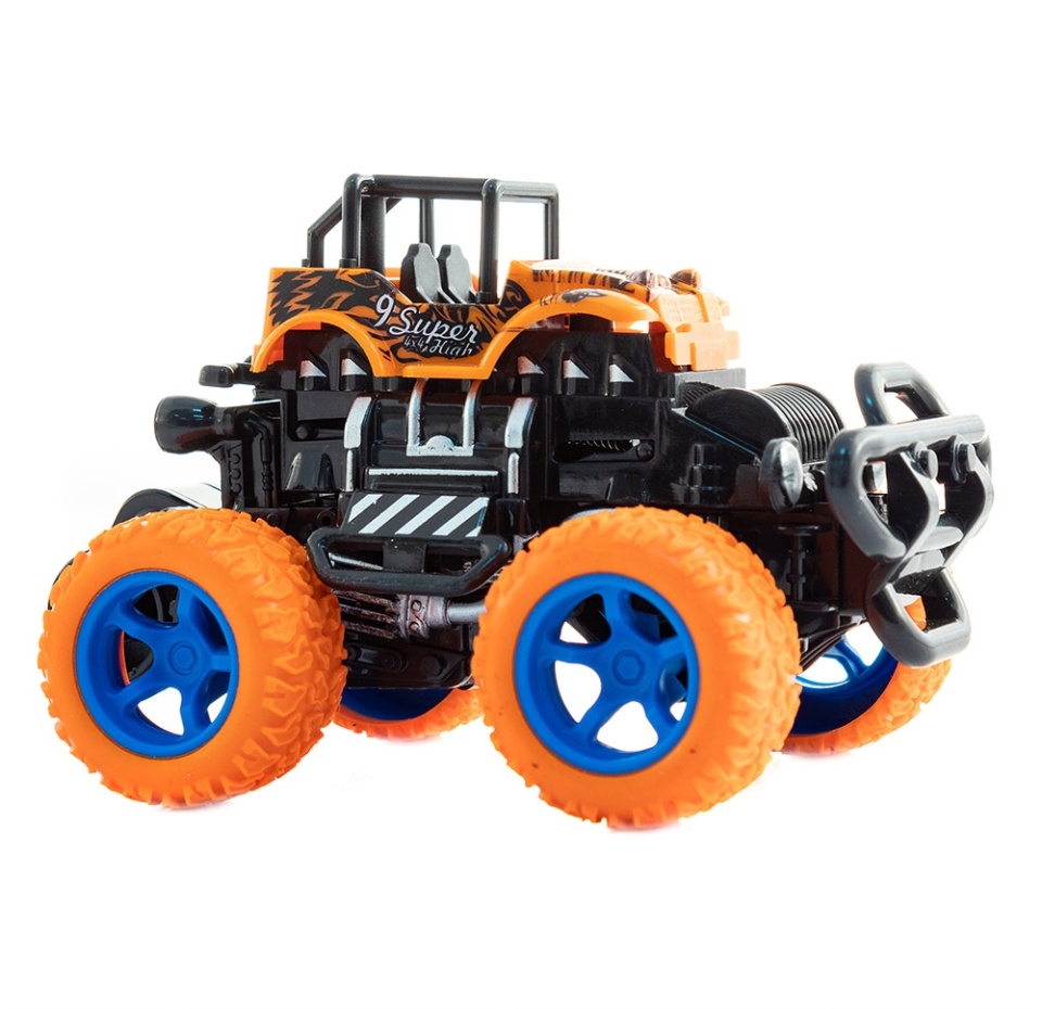 

Внедорожник-трансформер KiddieDrive Big Wheels в дисплее, Китай, цвет в ассортименте, 1шт