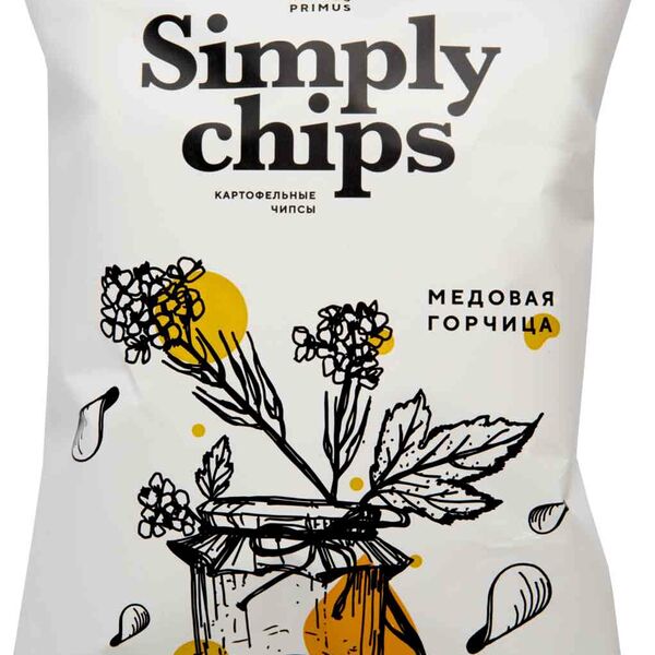 Чипсы картофельные Simply Chips Медовая горчица