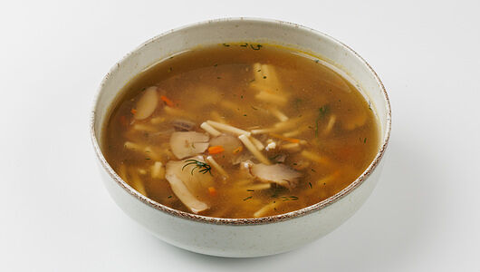 Суп Грибной с домашней лапшой