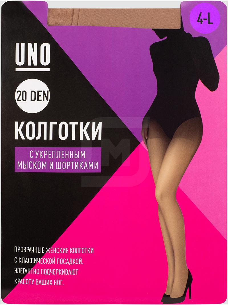 

Колготки Uno женские Pt7_2 20д бежевые р. 4