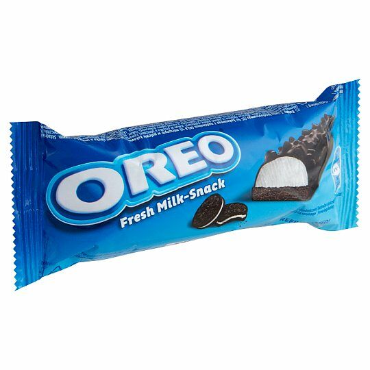 Пирожное бисквитное Fresh Milk-Snack с молочной начинкой и кусочками печенья, Oreo