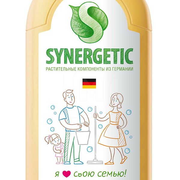 Средство для мытья пола Synergetic 1 л