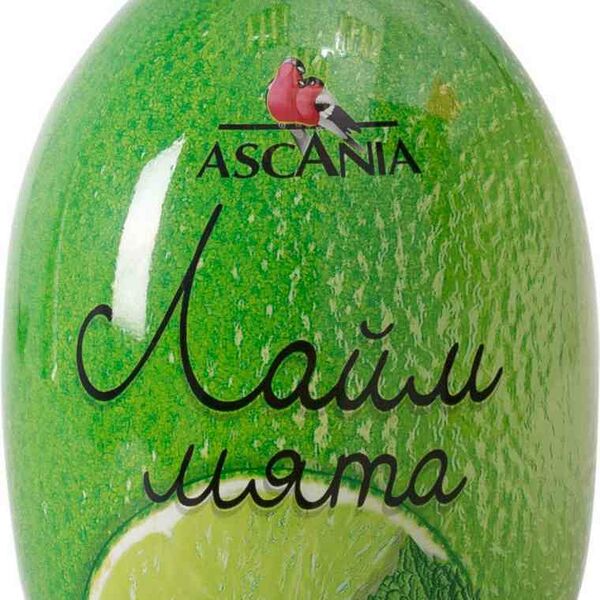 Напиток Ascania Лайм-мята сильногазированный
