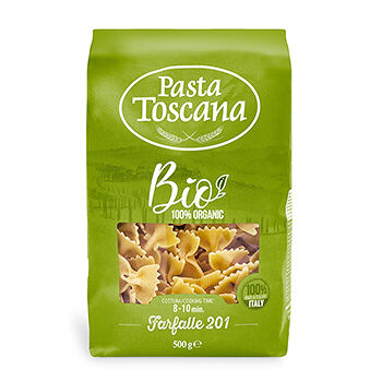 Макаронные изделия Фарфалле, 500 г,  Pasta Toscana БИО