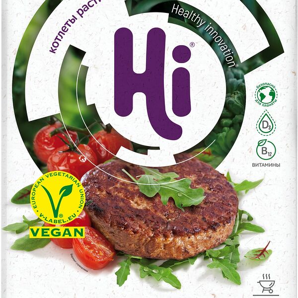 Котлеты растительные Hi Vegan