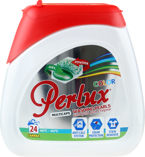 

Капсулы для стирки цветных тканей Perlux Super Compact 24 шт