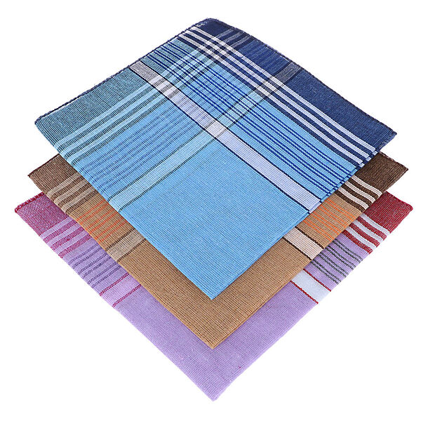 Набор носовых платков Galante  3шт, 80% полиэстер, 20% хлопок 32х32 см