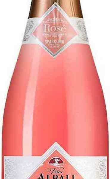 Вино безалкогольное Vina Albali розовое газированное 0,5 % алк., Испания