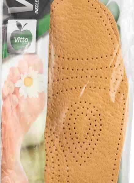 Стельки для обуви Orto Vitto натуральная кожа Размер 35/36