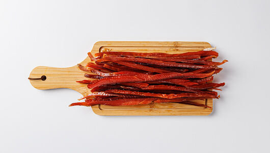 Палочки лососевые (горбуша) вяленые вес до 120 г