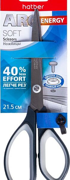 Ножницы Hatber Start soft 21.5см