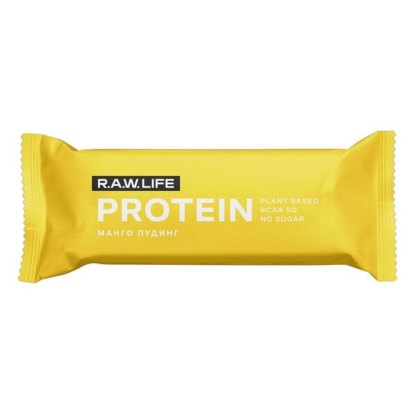 Батончик протеиновый R.A.W.Life Protein Манго Пудинг