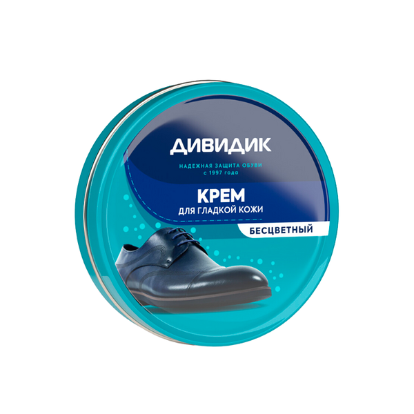Крем в жестяной банке Дивидик Классик Бесцветный 50 мл