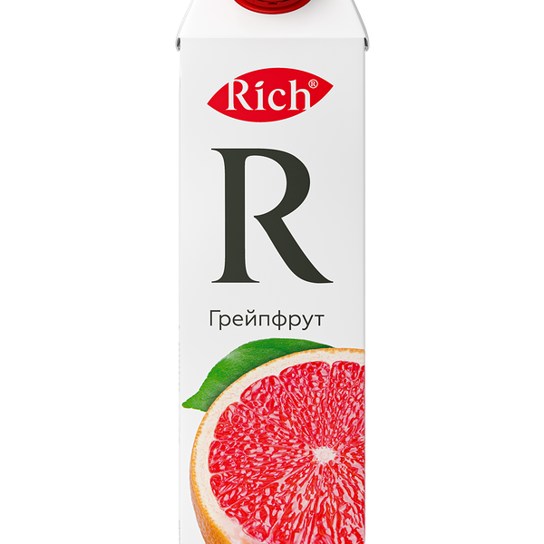 Сок RICH Грейпфрут. с мякотью 1 л.