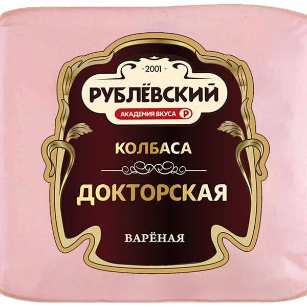Колбаса Рублевский Докторская вареная 400г