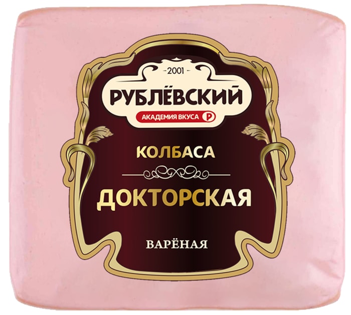 

Колбаса варёная Рублёвский Докторская 400 г