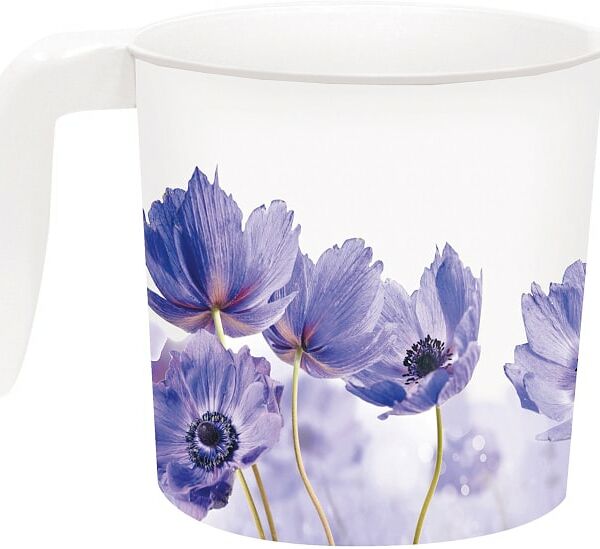 Кружка Violet Синие маки 1л