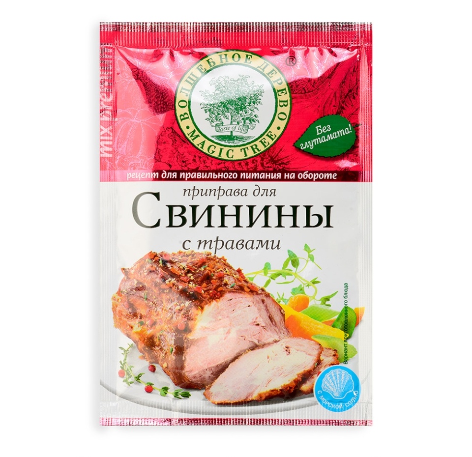 

Приправа Волшебное Дерево для свинины с травами 30г