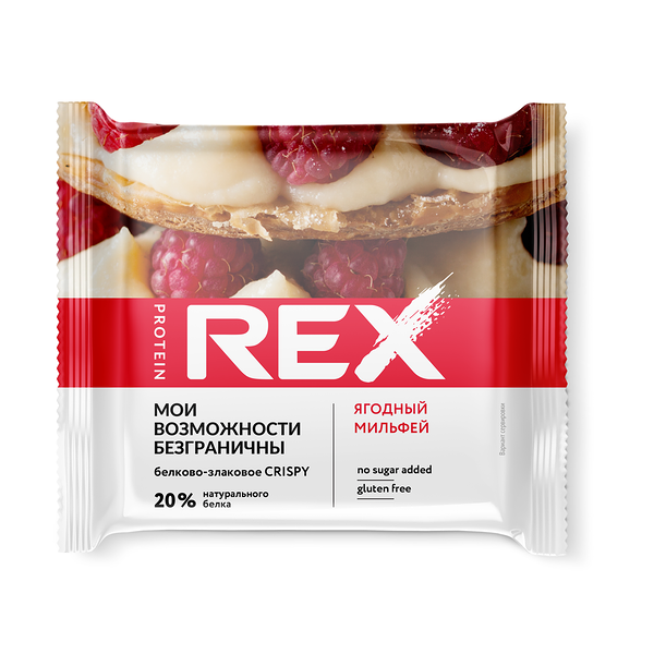 Хлебцы Protein Rex ягодный мильфей