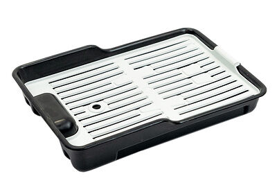 Туалет для кошек с крупной сеткой ,40*26*7см, черный 