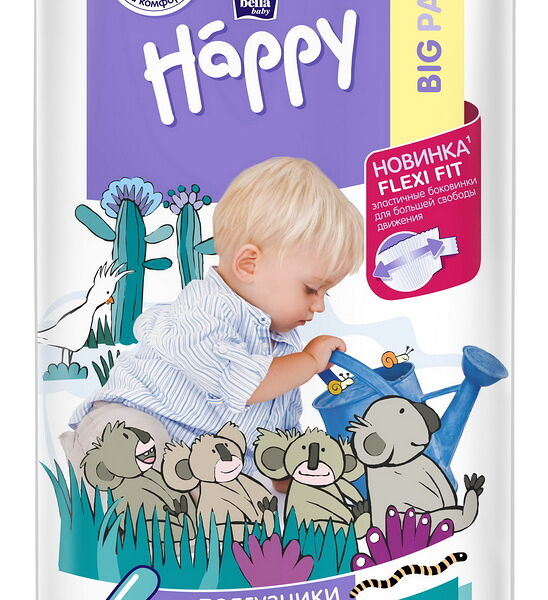Подгузники дет. BELLA BABY HAPPY junior extra Mega вес 54