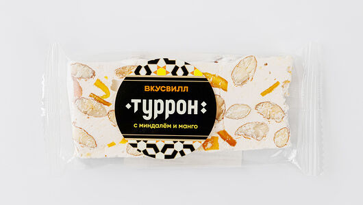 Туррон ВкусВилл с миндалем и манго