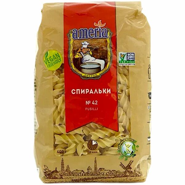 Макаронные изделия Ameria Fusilli №42 400 г