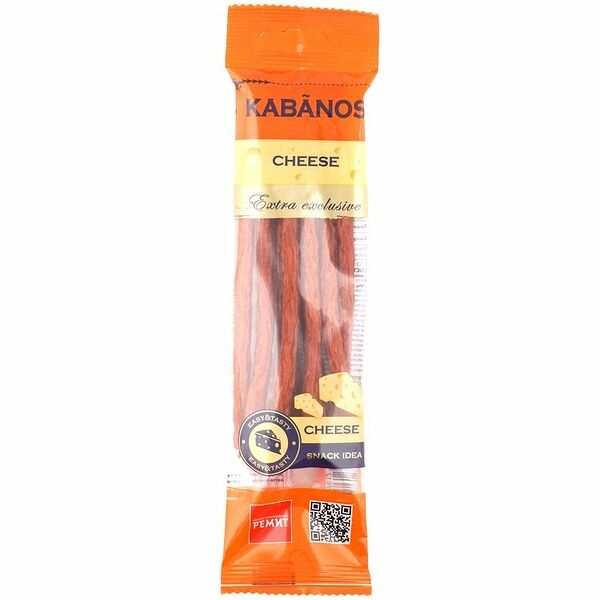 Колбаски сырокопчёные Kabanos Cheese, 70г