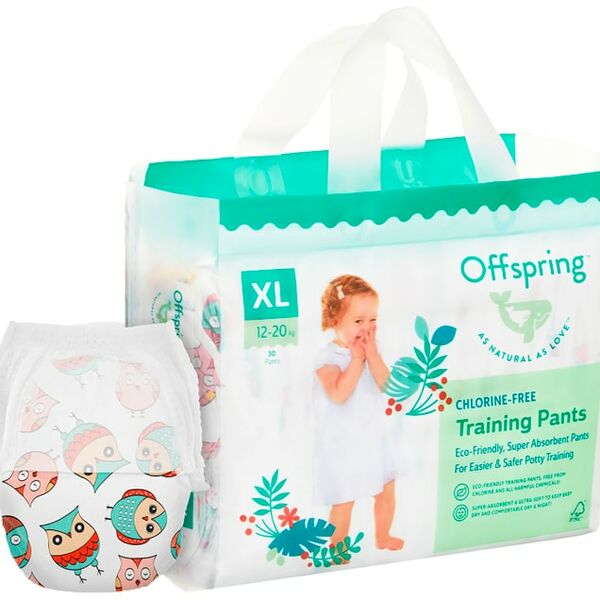 Подгузники-трусики Offspring Совы XL 12-20кг 30шт