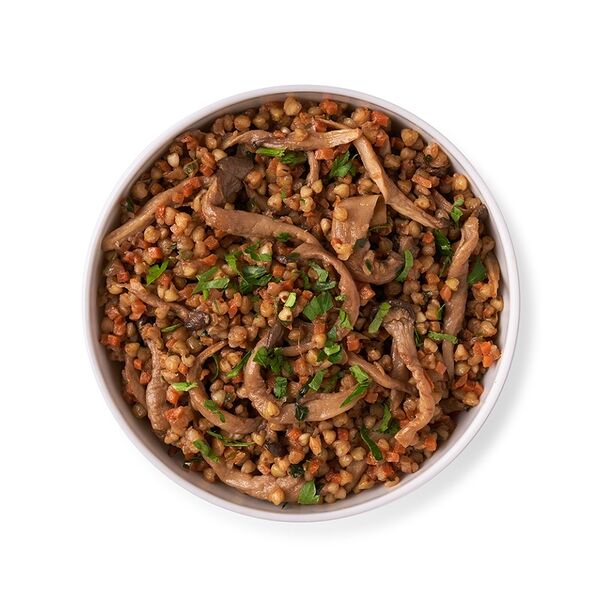 Гречетто из зелёной гречки с вешенками Азбука Life Pro 180г, Россия