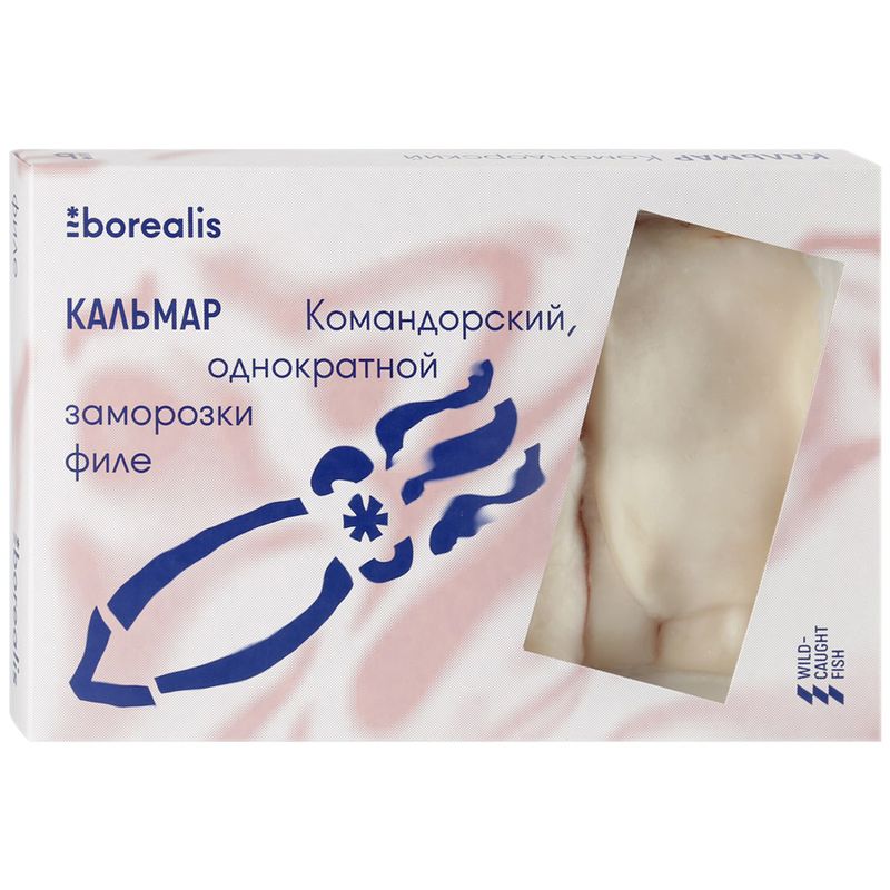 

Кальмар филе Borealis 500 г