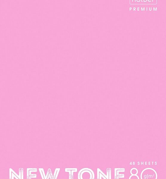 Тетрадь Hatber Premium NEWtone Pastel Пионв клетку 48л А5