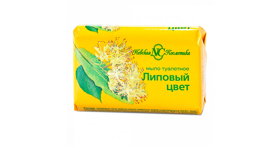 Мыло туалетное Невская косметика Липовый цвет, 90 г